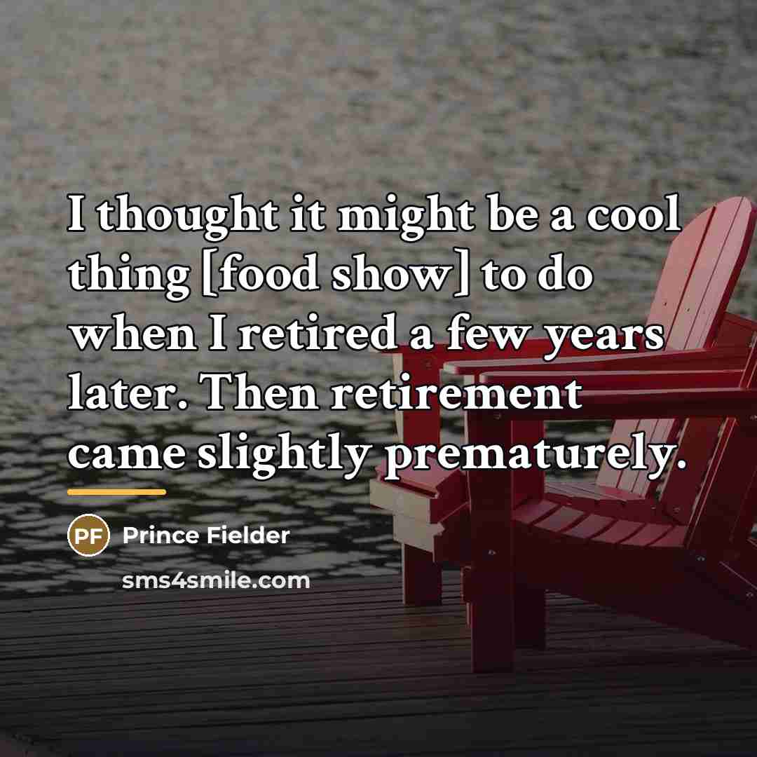 “I thought it might be a cool thing [food show]…” quote by Prince Fielder