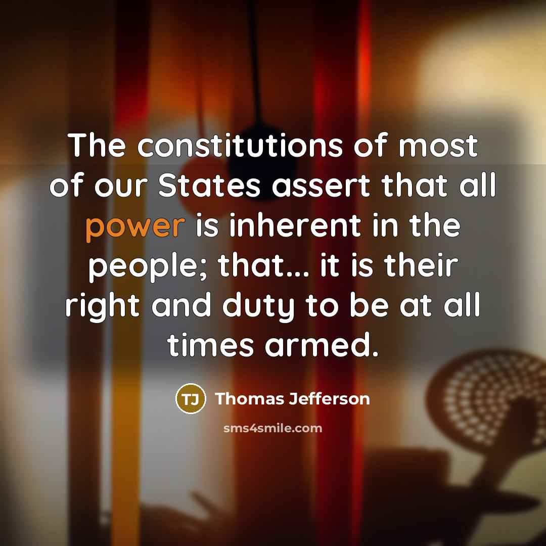 “The constitutions of most of our States assert that all…” quote by Thomas Jefferson