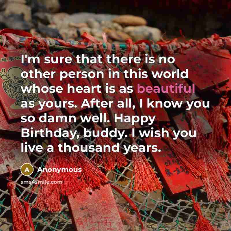 “I'm sure that there is no other person in this…” quote by Anonymous