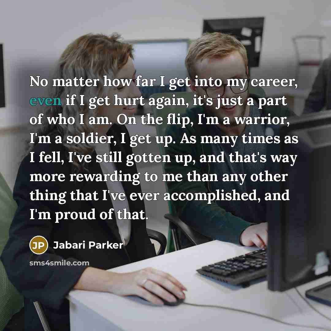 “No matter how far I get into my career, even…” quote by Jabari Parker