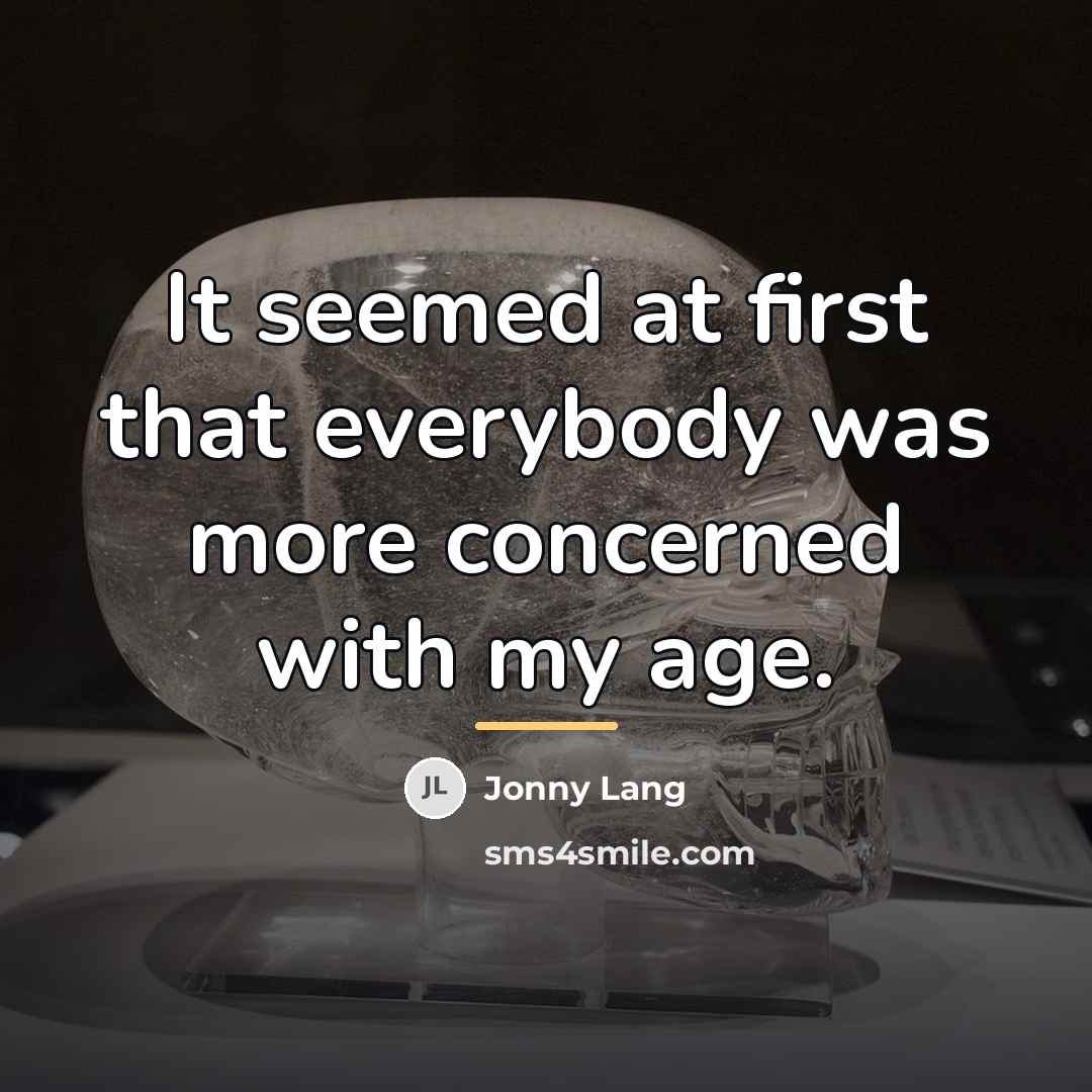“It seemed at first that everybody was more concerned with…” quote by Jonny Lang