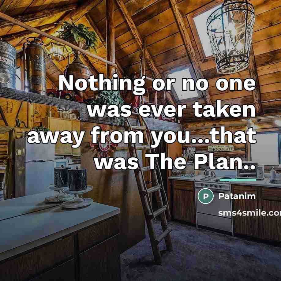 “Nothing or no one was ever taken away from you...that…” quote by Patanim