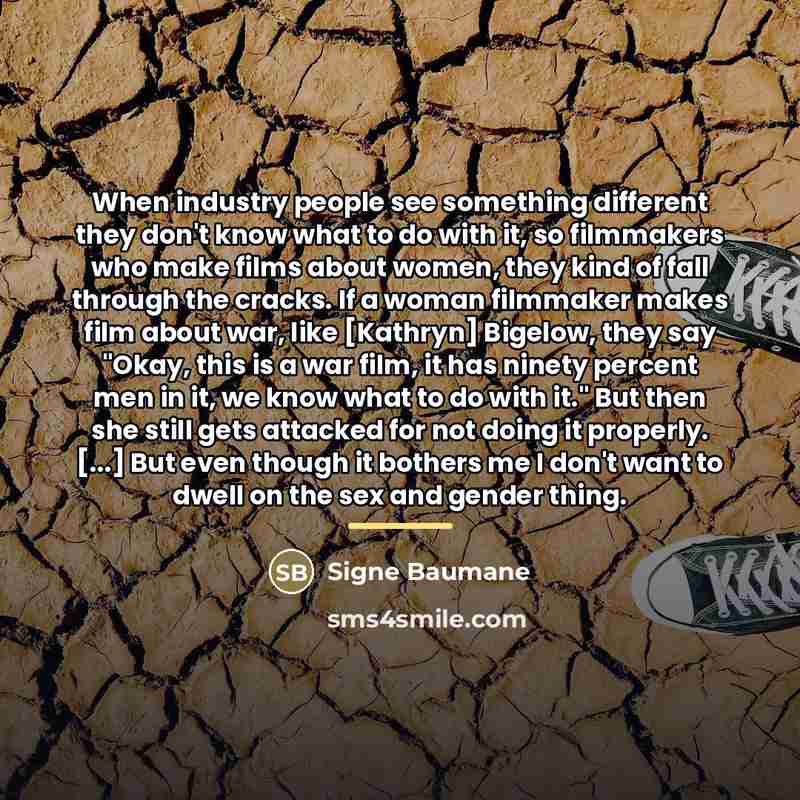 “When industry people see something different they don't know what…” quote by Signe Baumane