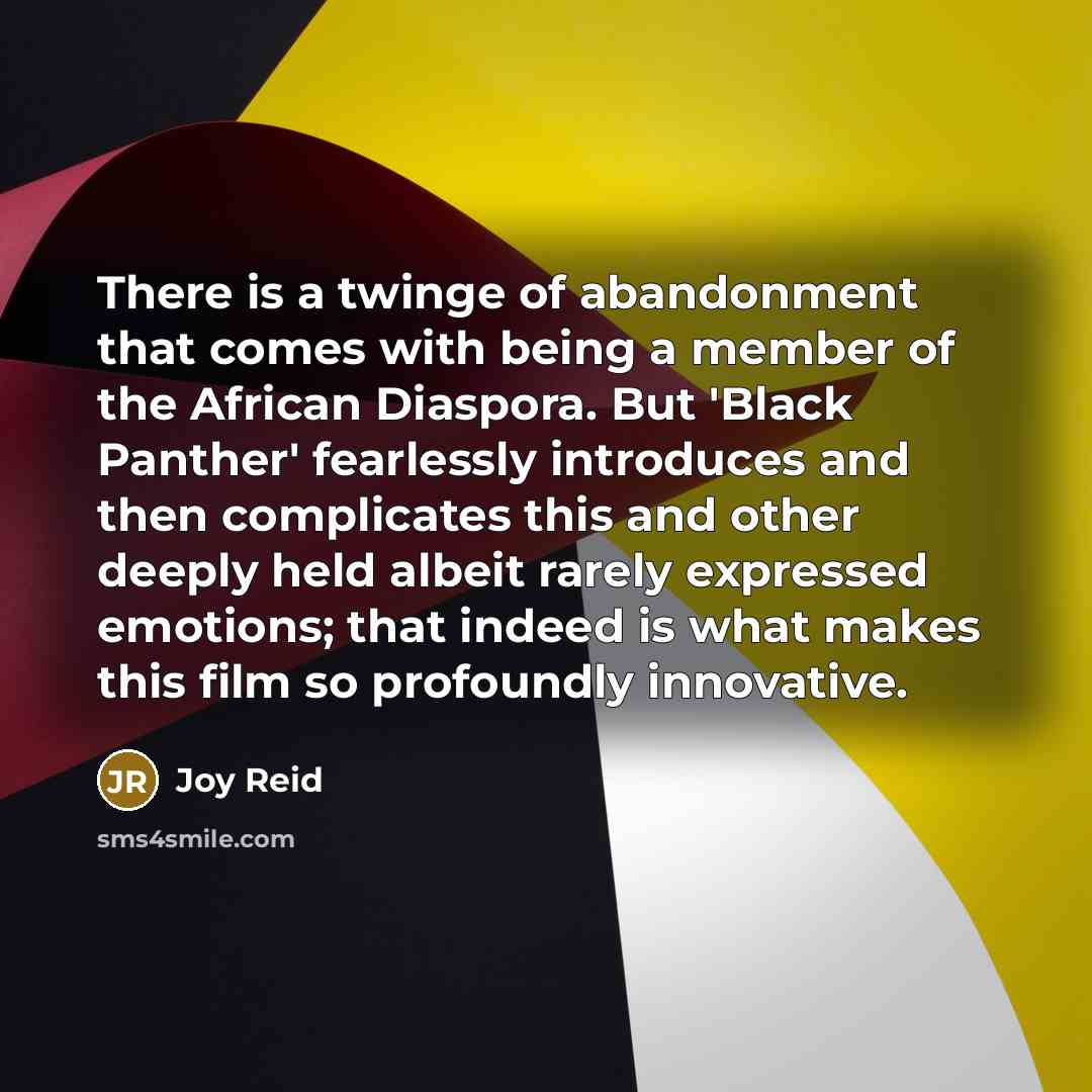 “There is a twinge of abandonment that comes with being…” quote by Joy Reid