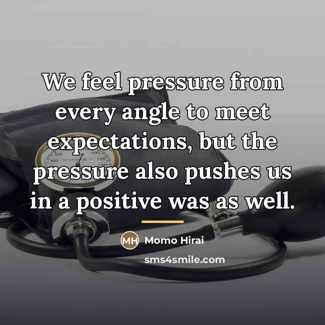 “We feel pressure from every angle to meet expectations, but…” quote by Momo Hirai