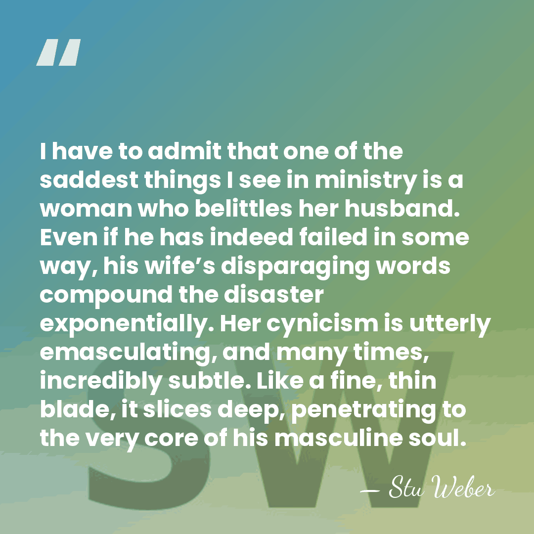 I have to admit that one of the saddest things I see&hellip; - Stu Weber