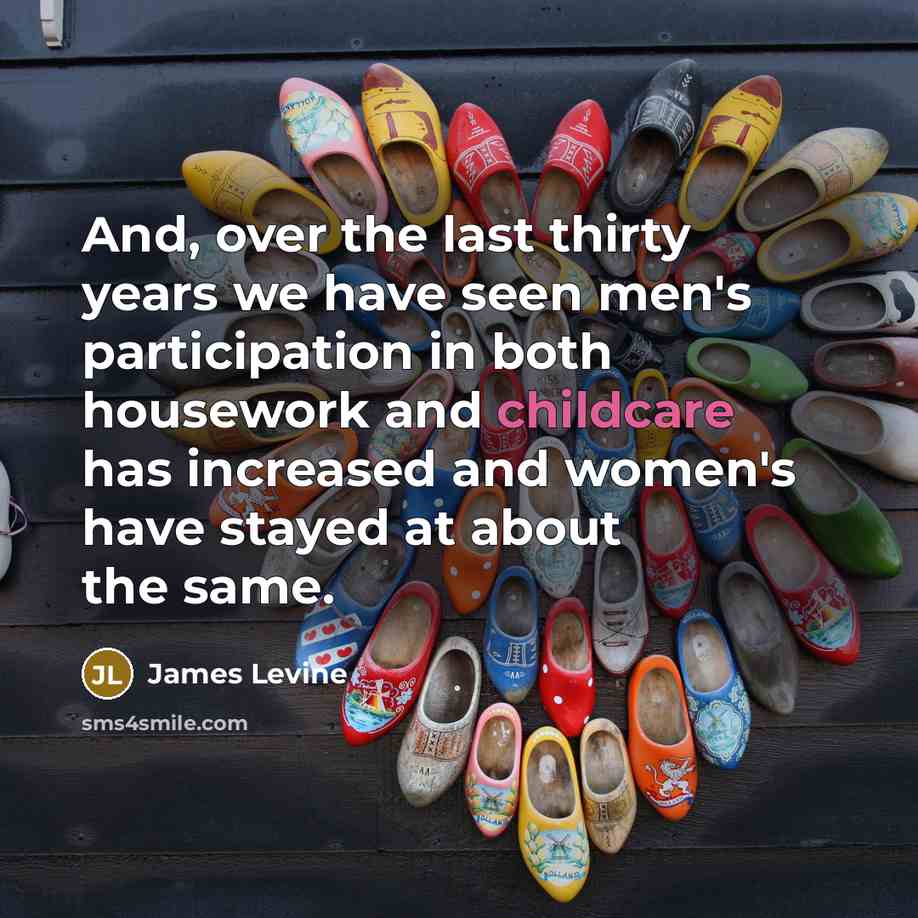 “And, over the last thirty years we have seen men's…” quote by James Levine