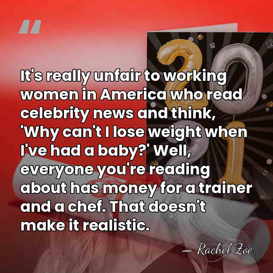 It's really unfair to working women in America who read celebrity news&hellip; - Rachel Zoe