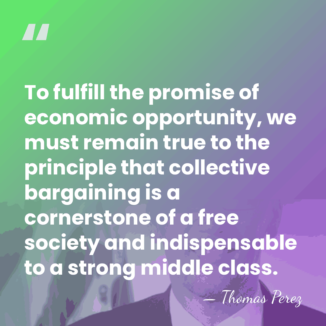 To fulfill the promise of economic opportunity, we must remain true to&hellip; - Thomas Perez