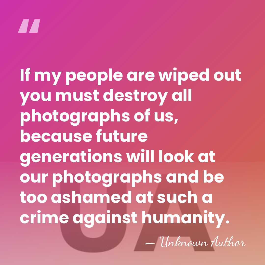 If my people are wiped out you must destroy all photographs of&hellip; - Davi Kopenawa Yanomami