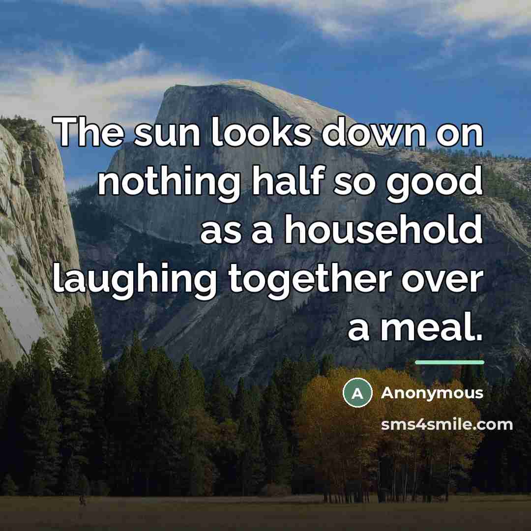 “The sun looks down on nothing half so good as…” quote by Anonymous