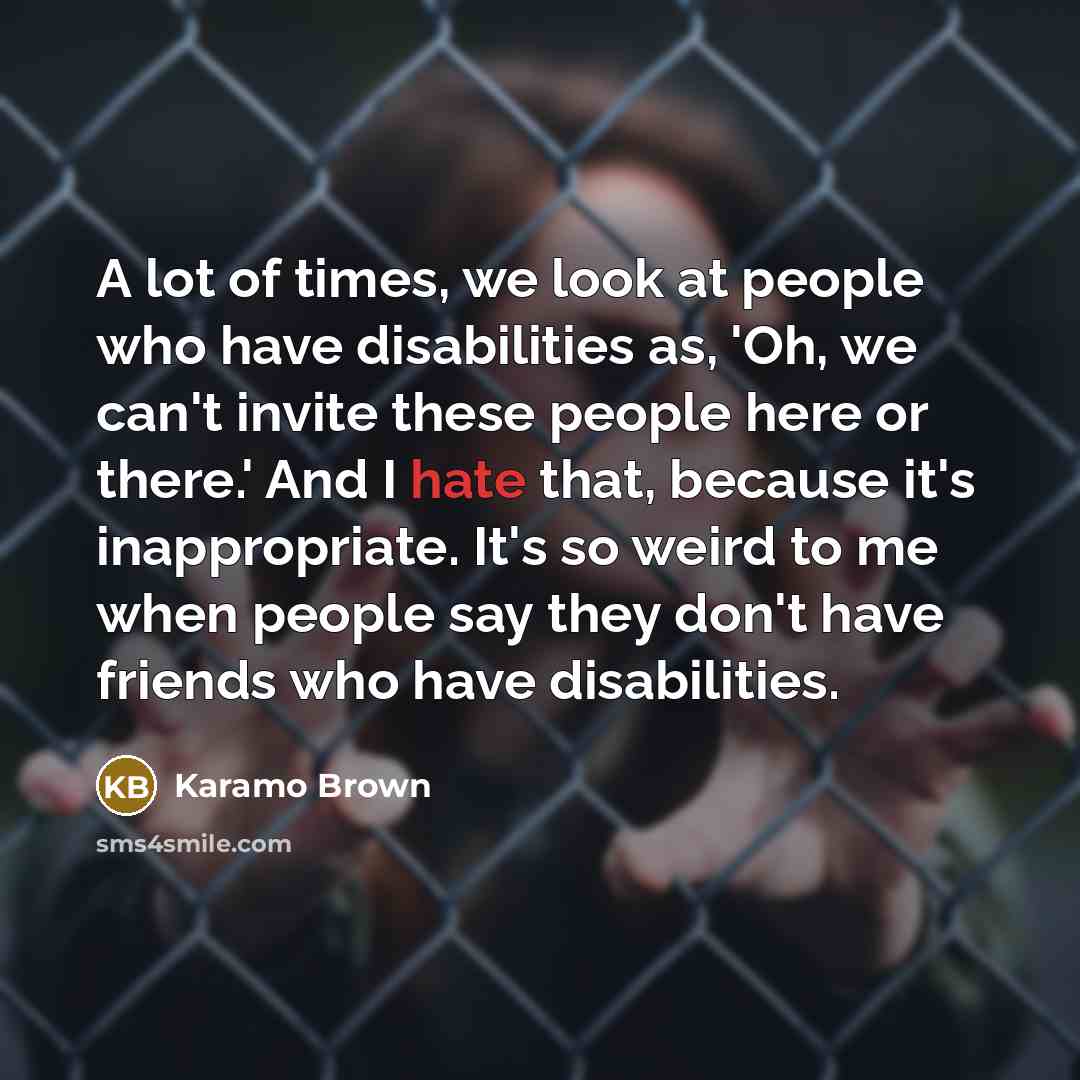 “A lot of times, we look at people who have…” quote by Karamo Brown