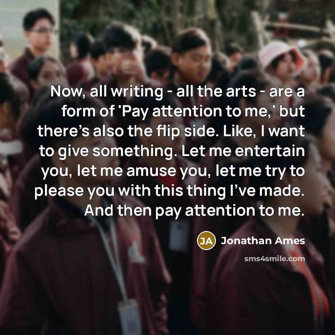 “Now, all writing - all the arts - are a…” quote by Jonathan Ames