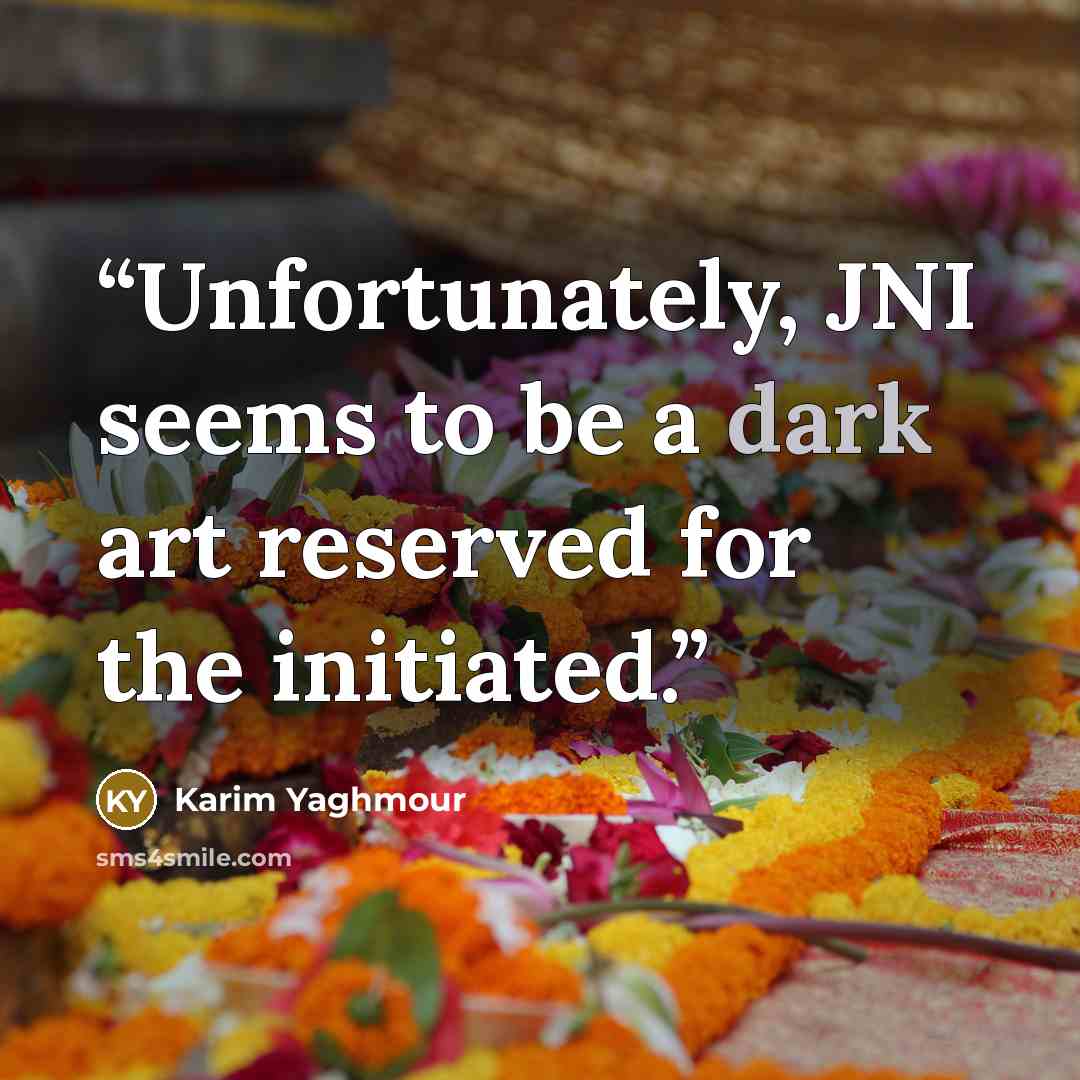 “Unfortunately, JNI seems to be a dark art reserved for the initiated.” quote by Karim Yaghmour