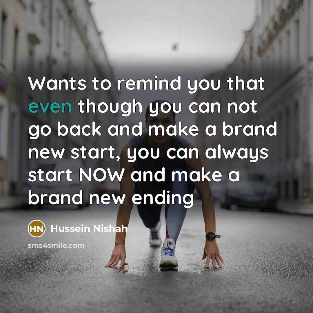 “Wants to remind you that even though you can not…” quote by Hussein Nishah