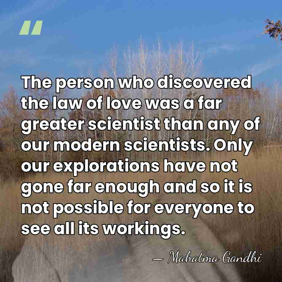 The person who discovered the law of love was a far greater&hellip; - Mahatma Gandhi
