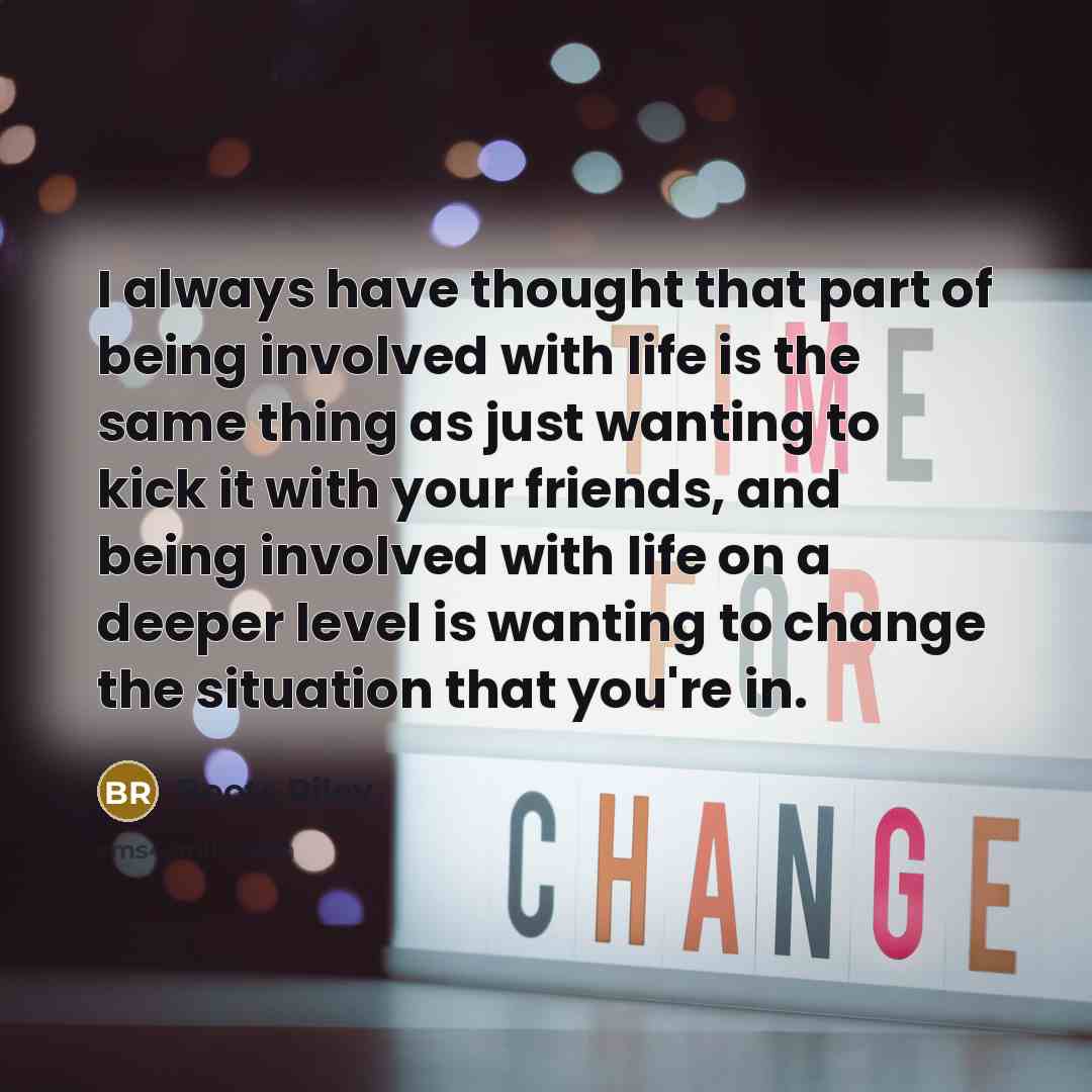 “I always have thought that part of being involved with…” quote by Boots Riley