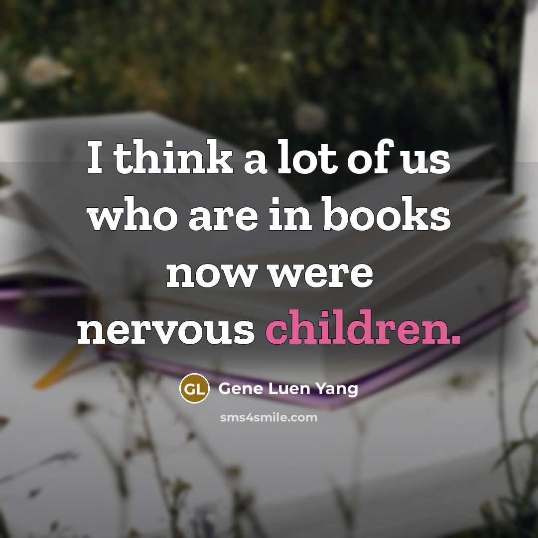 “I think a lot of us who are in books…” quote by Gene Luen Yang