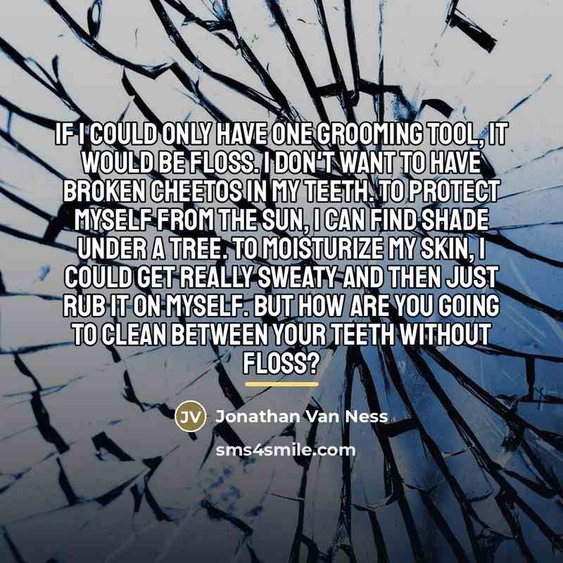 “If I could only have one grooming tool, it would…” quote by Jonathan Van Ness