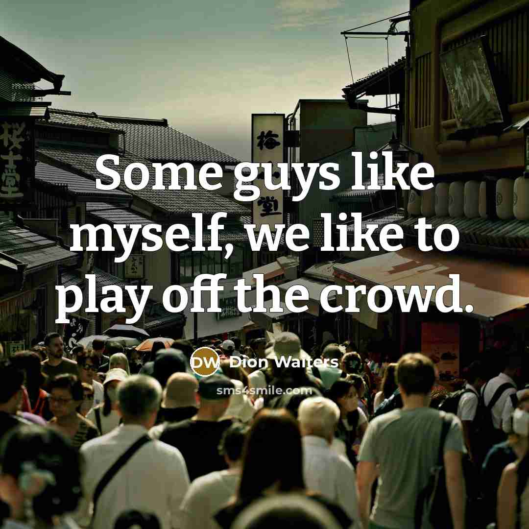 “Some guys like myself, we like to play off the…” quote by Dion Waiters