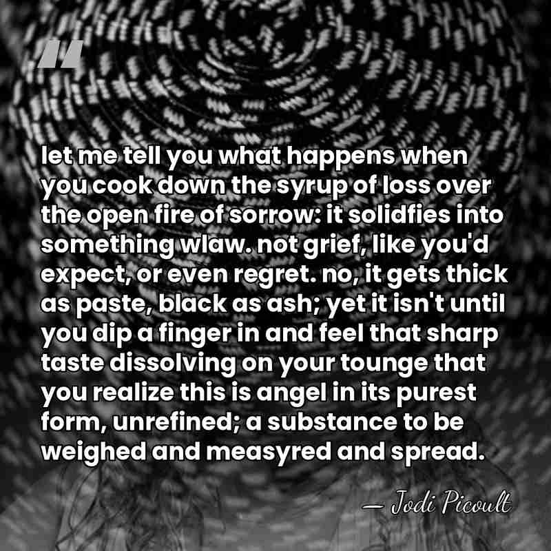 let me tell you what happens when you cook down the syrup&hellip; - Jodi Picoult