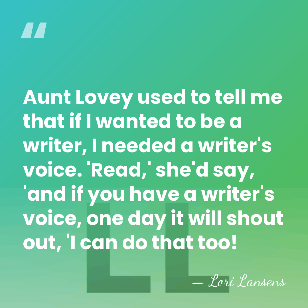 Aunt Lovey used to tell me that if I wanted to be&hellip; - Lori Lansens
