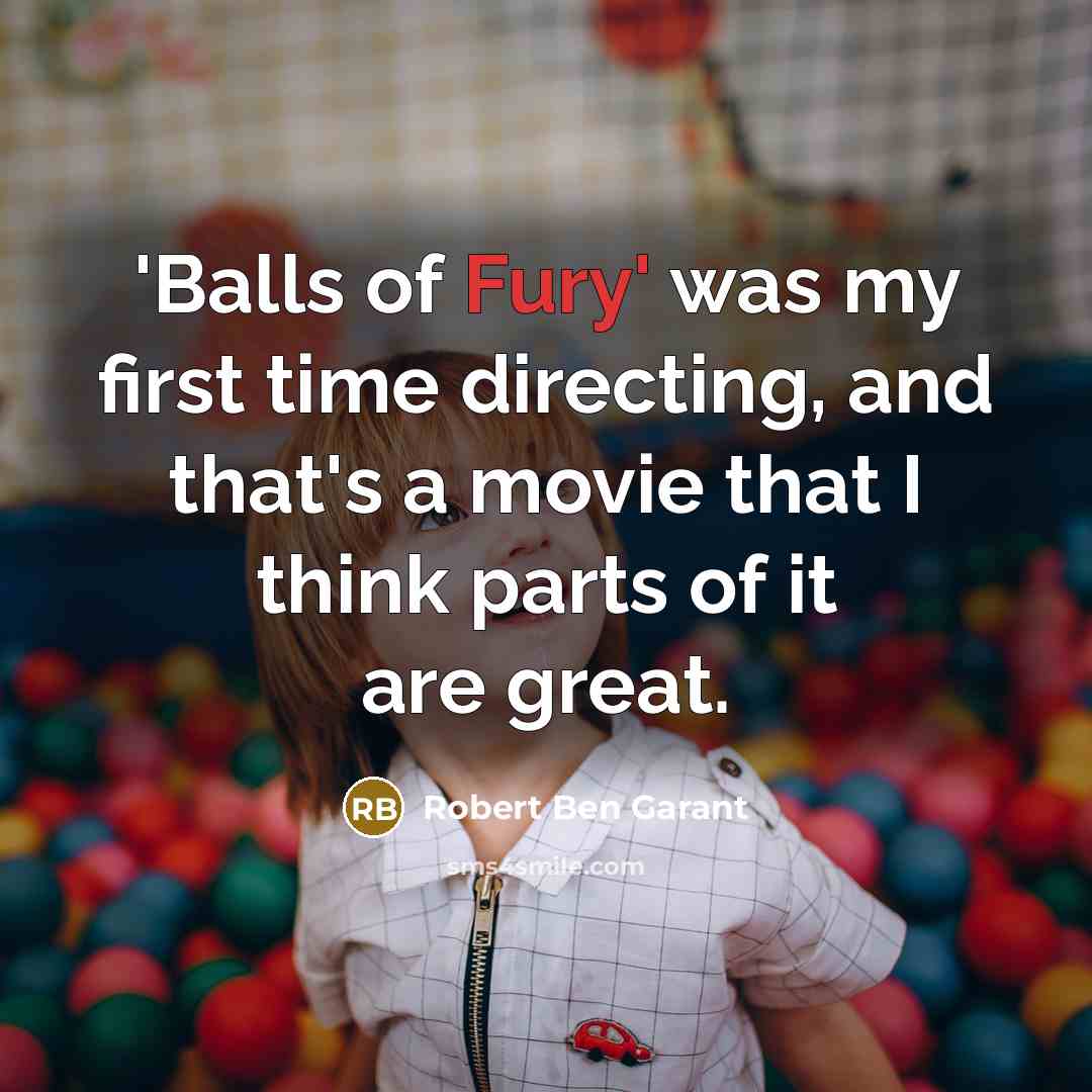 “'Balls of Fury' was my first time directing, and that's…” quote by Robert Ben Garant