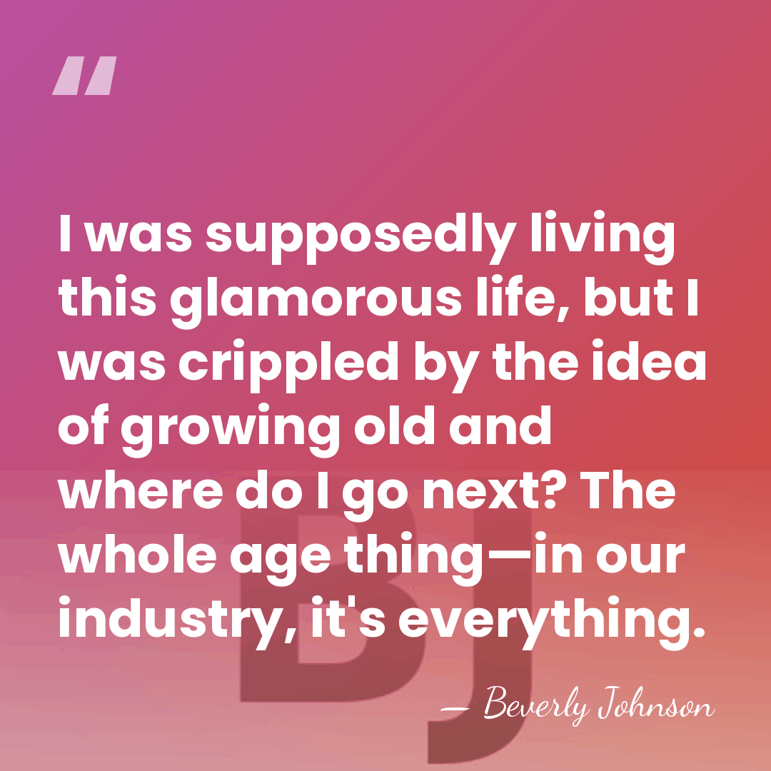 I was supposedly living this glamorous life, but I was crippled by&hellip; - Beverly Johnson