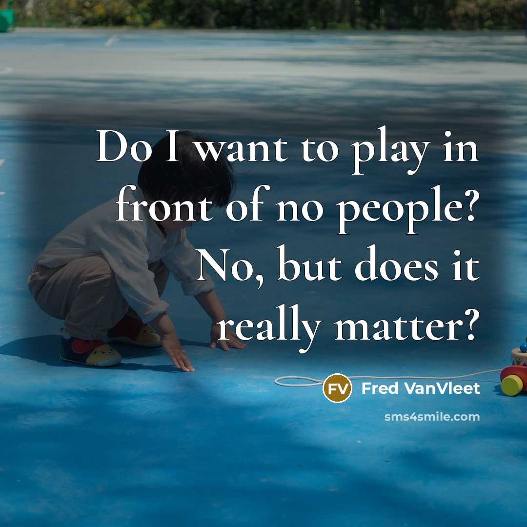 “Do I want to play in front of no people?…” quote by Fred VanVleet