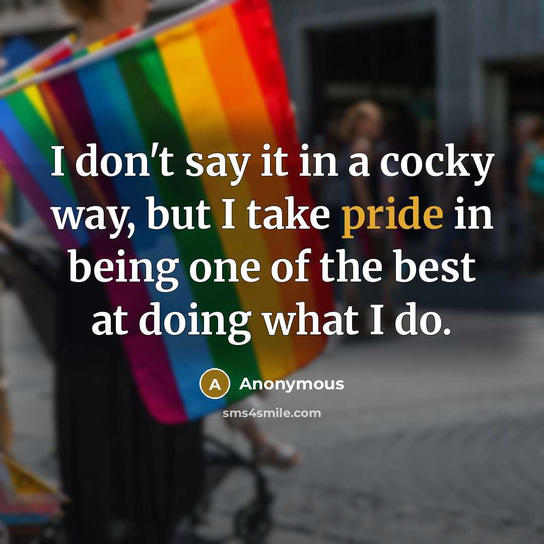 “I don't say it in a cocky way, but I…” quote by Anonymous