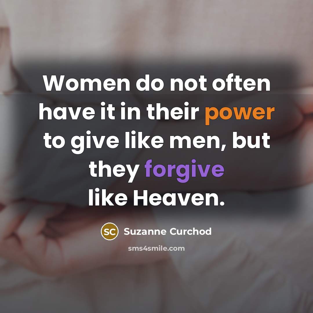 “Women do not often have it in their power to…” quote by Suzanne Curchod
