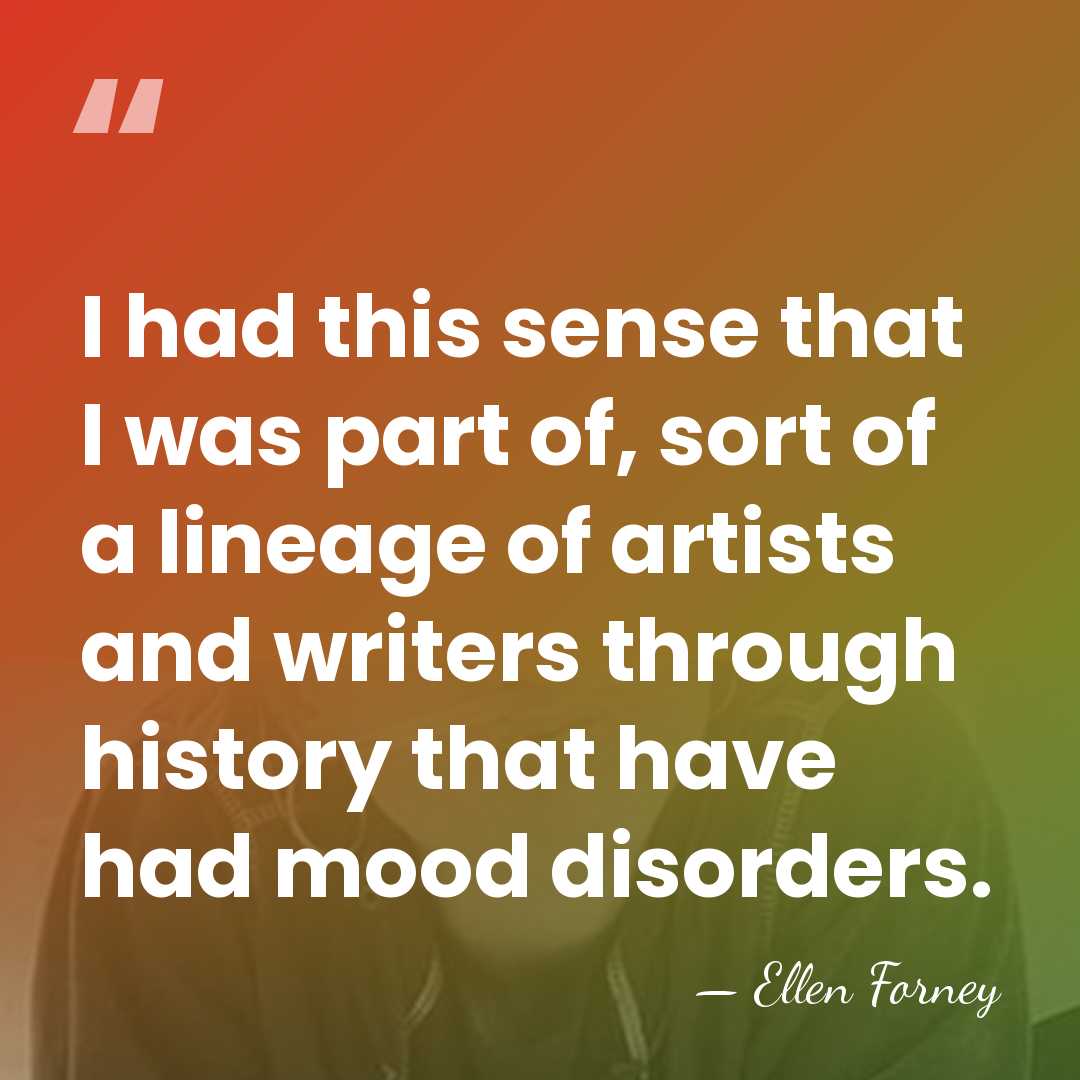 I had this sense that I was part of, sort of a&hellip; - Ellen Forney