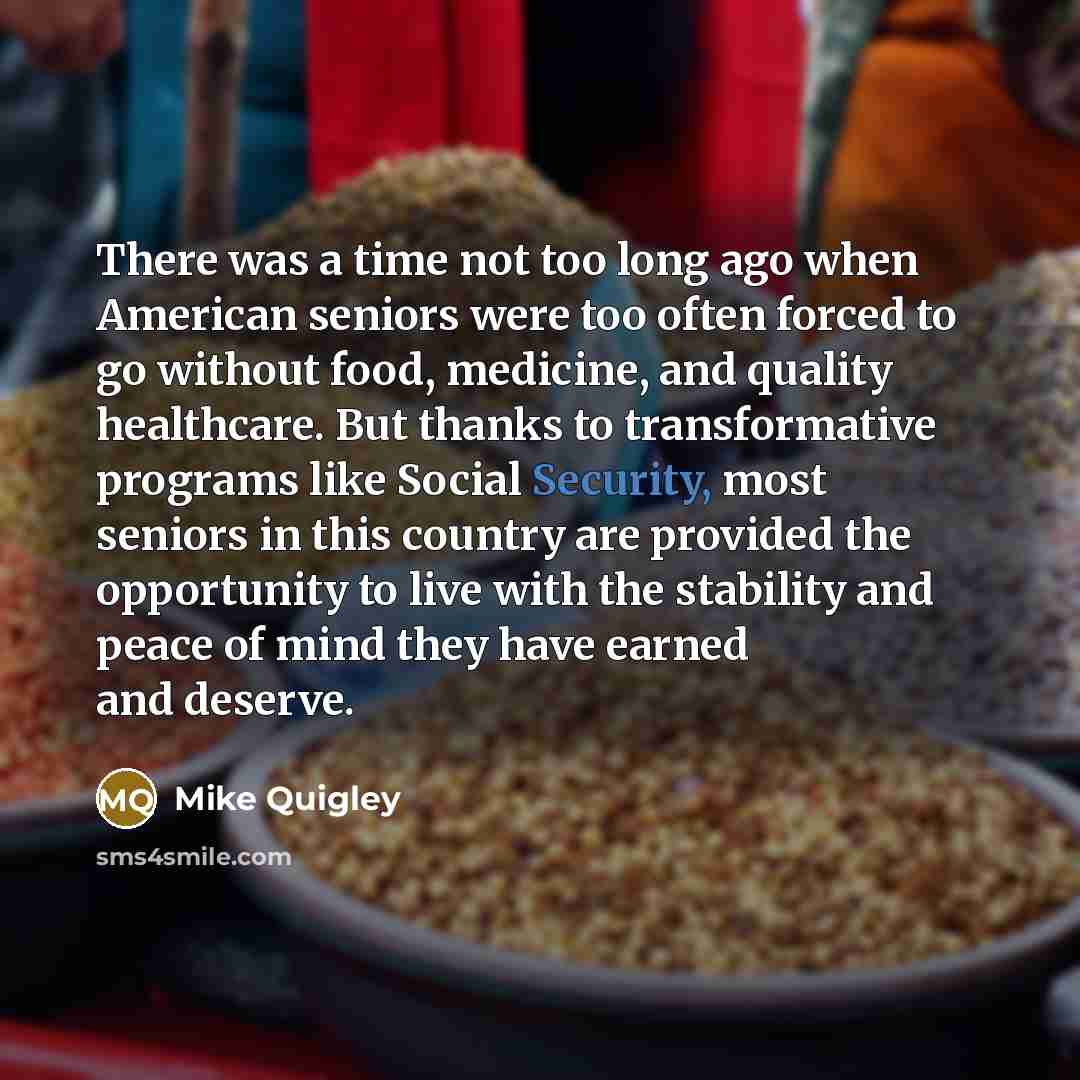 “There was a time not too long ago when American…” quote by Mike Quigley