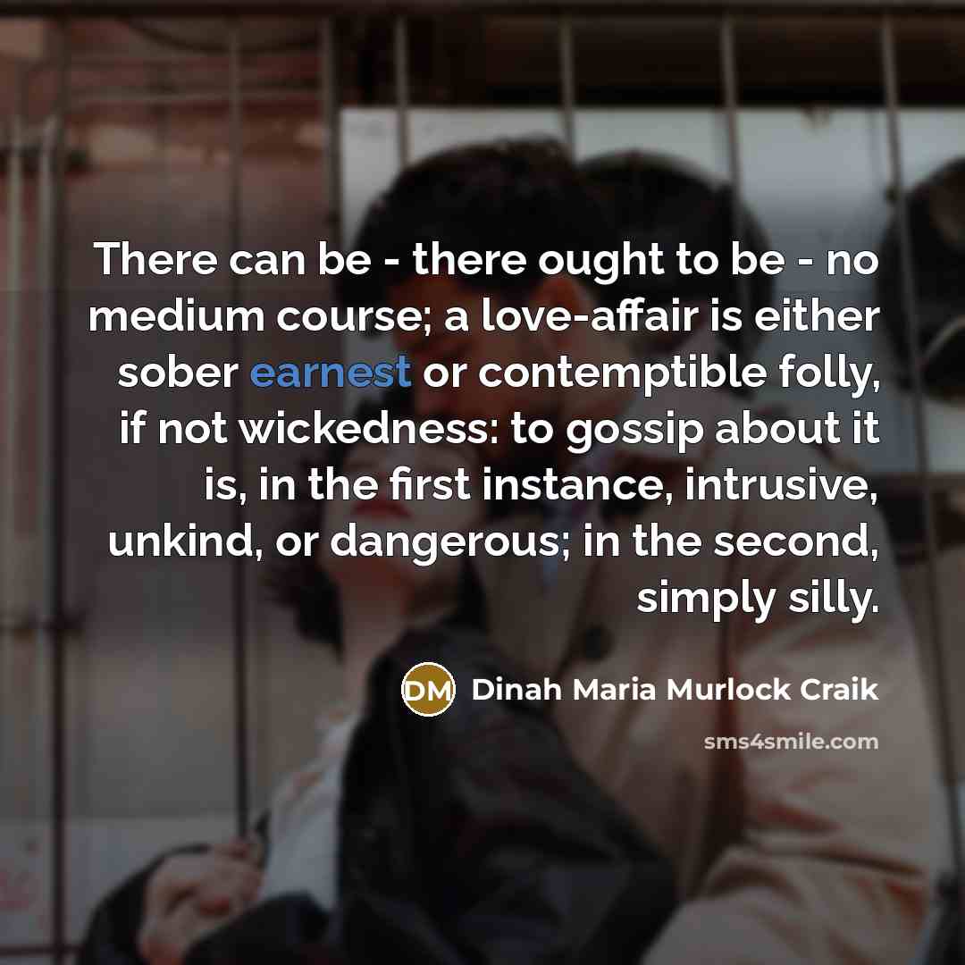 “There can be - there ought to be - no…” quote by Dinah Maria Murlock Craik