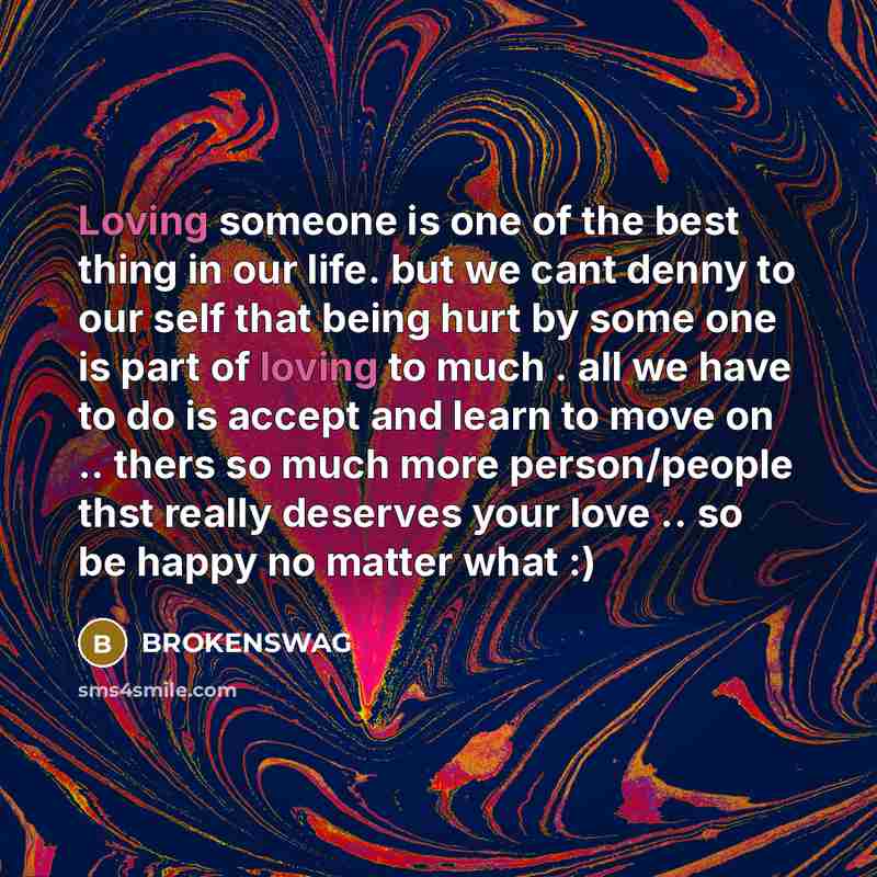 “Loving someone is one of the best thing in our…” quote by BROKENSWAG