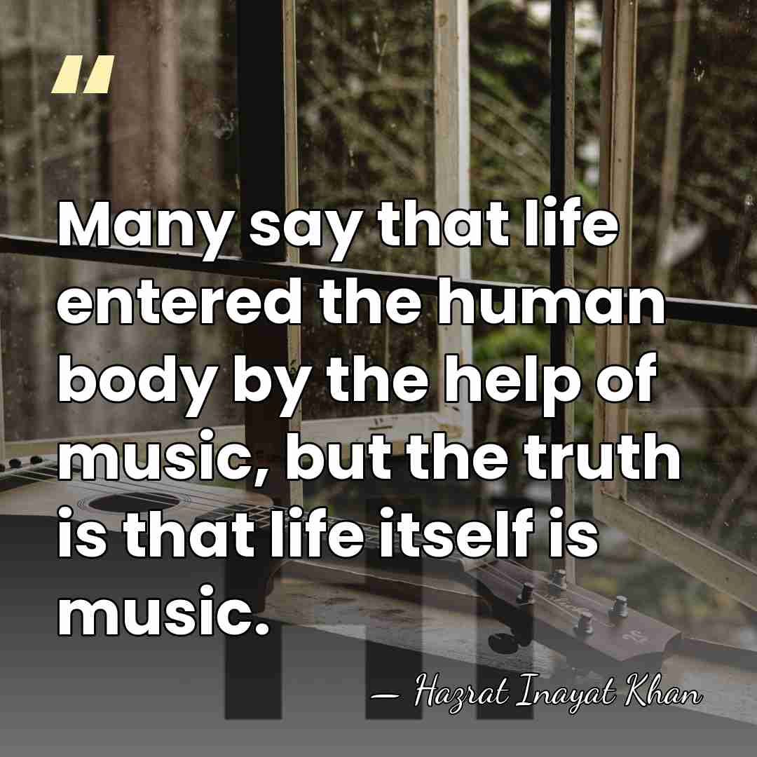 Many say that life entered the human body by the help of&hellip; - Hazrat Inayat Khan