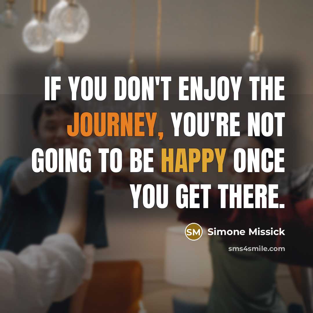 “If you don't enjoy the journey, you're not going to…” quote by Simone Missick