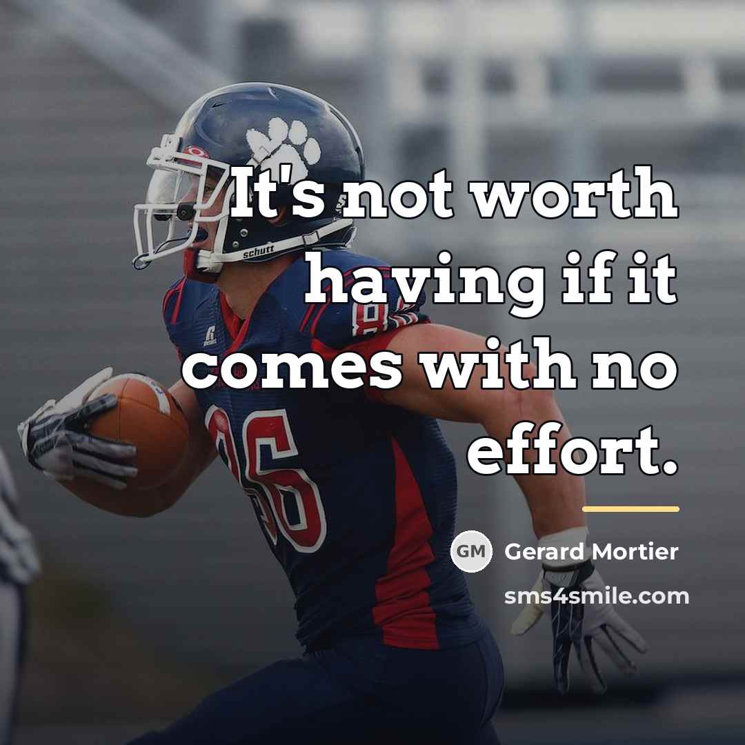 “It's not worth having if it comes with no effort.…” quote by Gerard Mortier