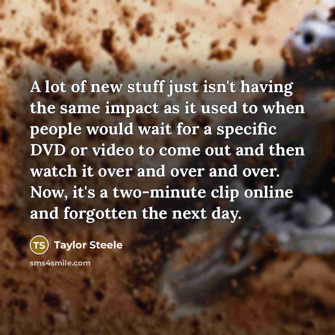 “A lot of new stuff just isn't having the same…” quote by Taylor Steele