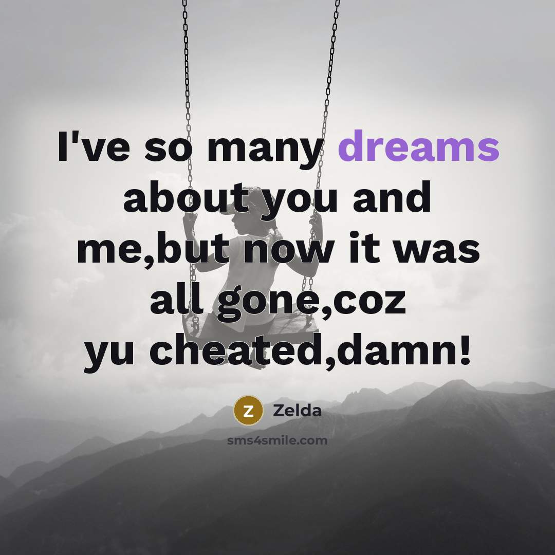 “I've so many dreams about you and me,but now it…” quote by Zelda