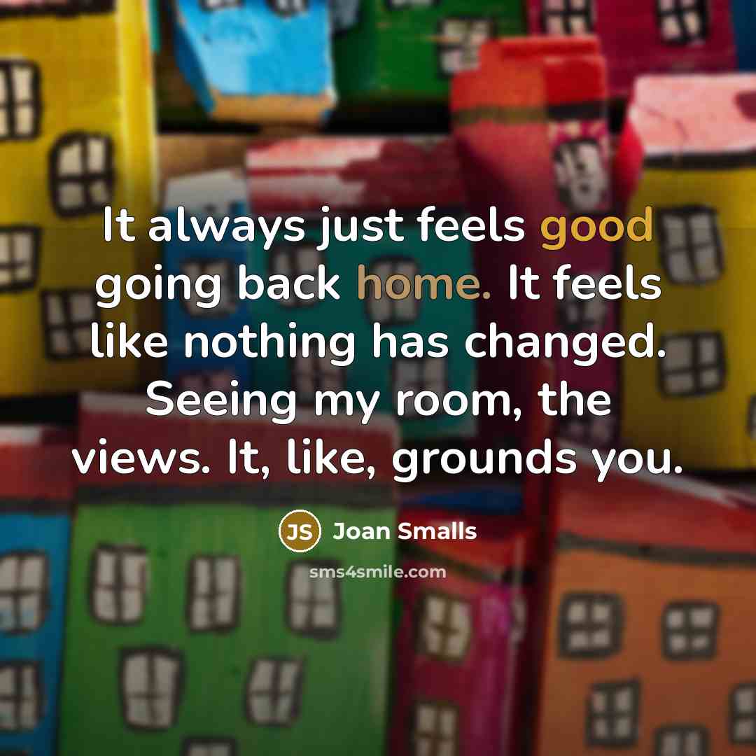 “It always just feels good going back home. It feels…” quote by Joan Smalls