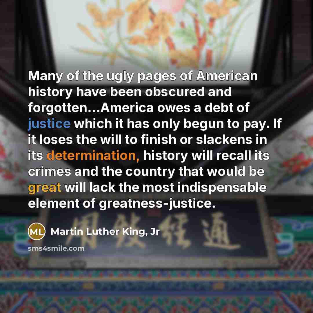 “Many of the ugly pages of American history have been…” quote by Martin Luther King, Jr