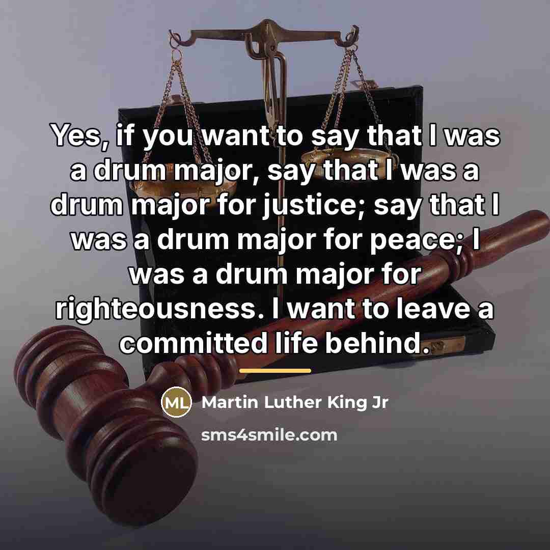 “Yes, if you want to say that I was a…” quote by Martin Luther King Jr