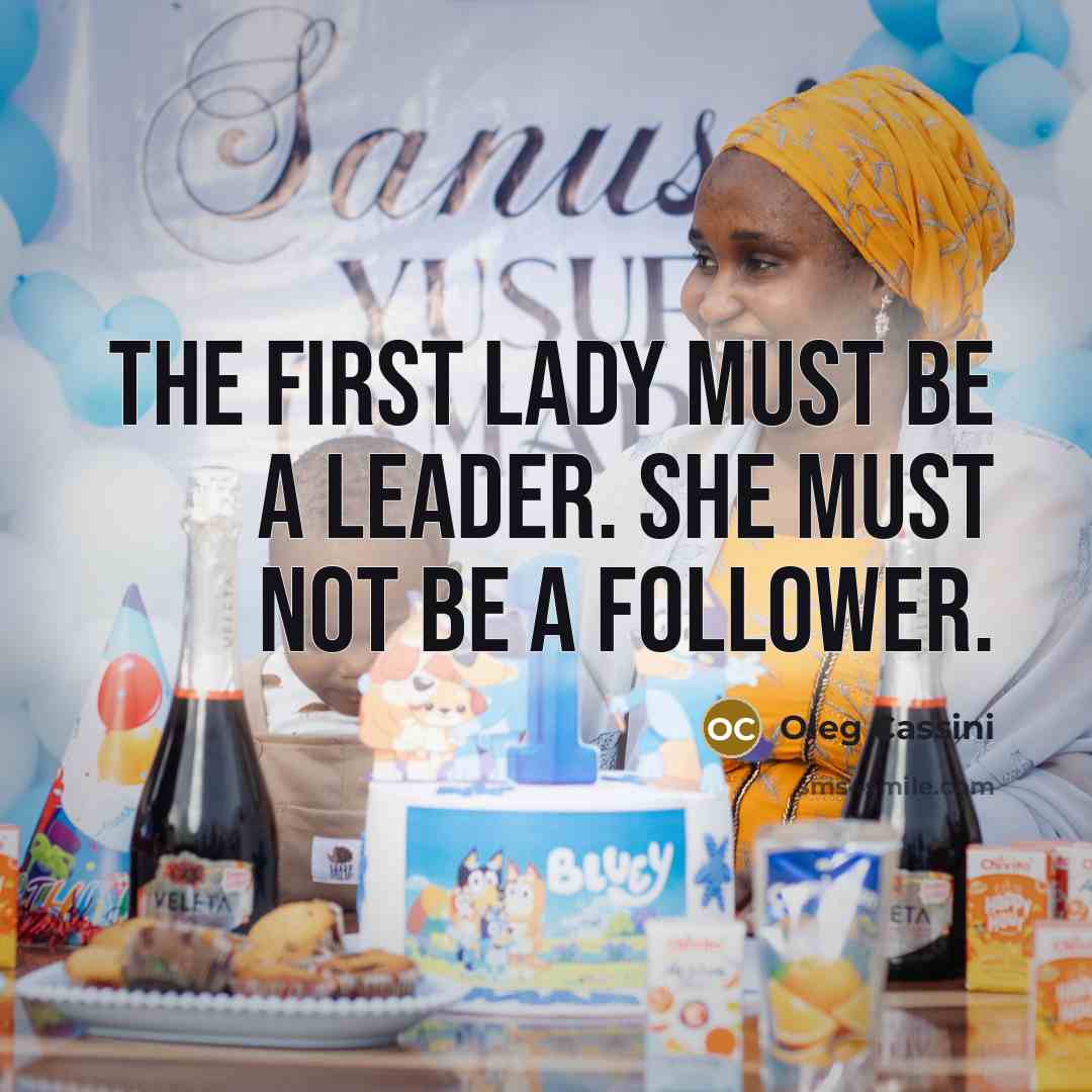 “The first lady must be a leader. She must not…” quote by Oleg Cassini