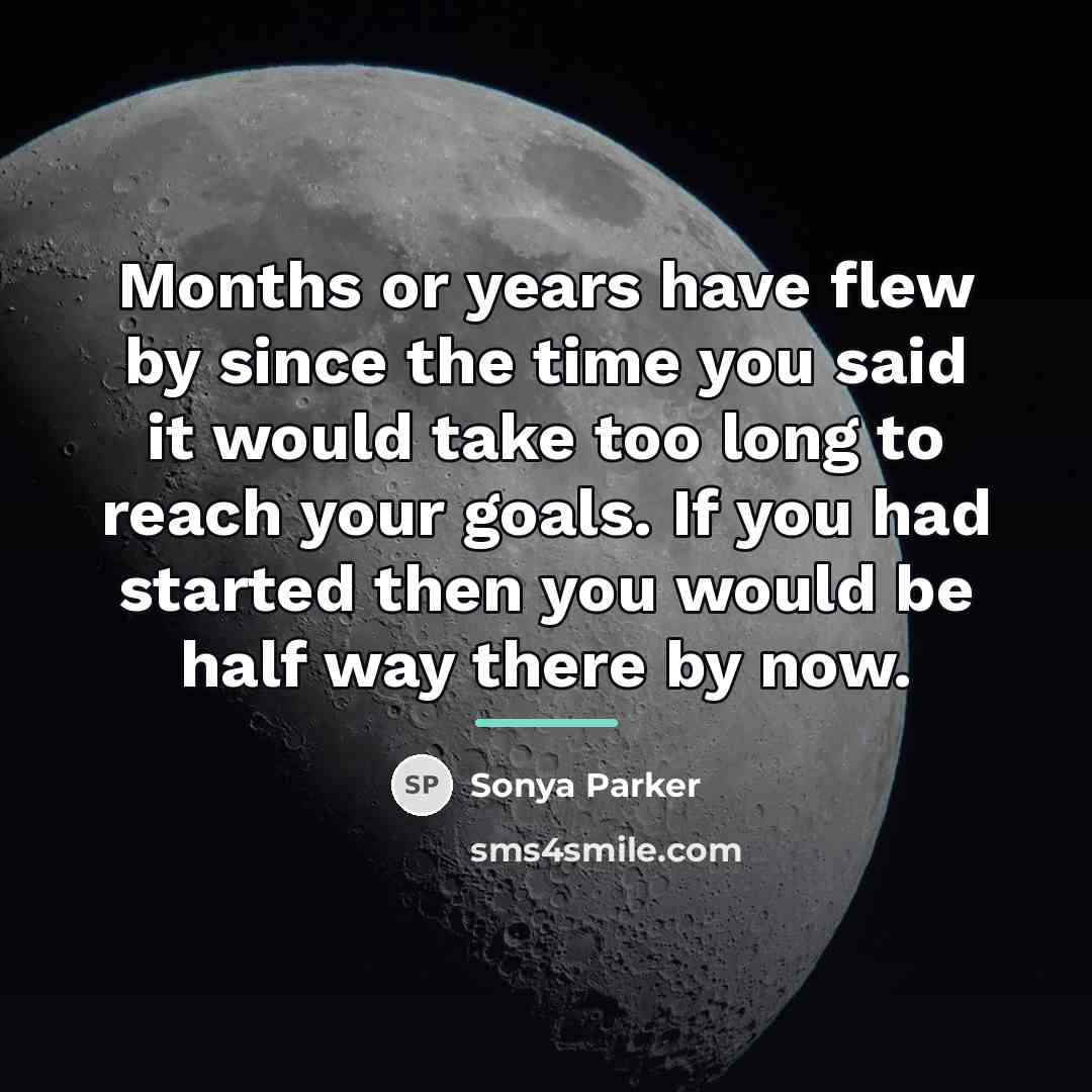 “Months or years have flew by since the time you…” quote by Sonya Parker