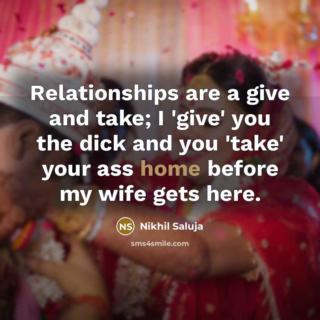 “Relationships are a give and take; I 'give' you the…” quote by Nikhil Saluja