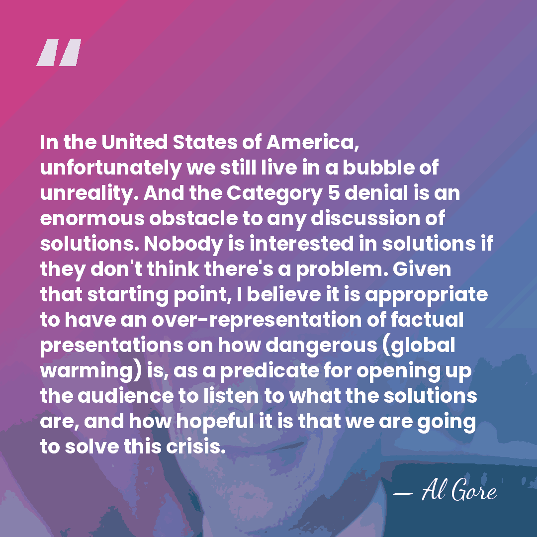 In the United States of America, unfortunately we still live in a&hellip; - Al Gore