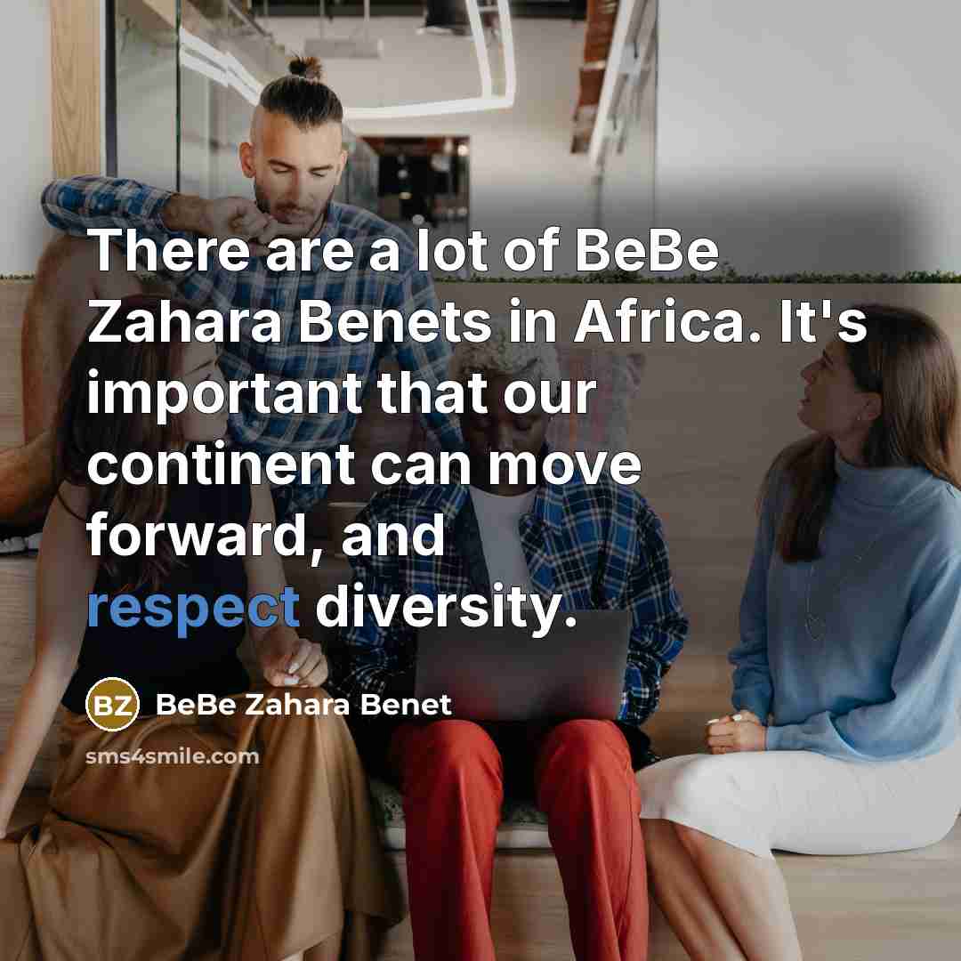 “There are a lot of BeBe Zahara Benets in Africa.…” quote by BeBe Zahara Benet