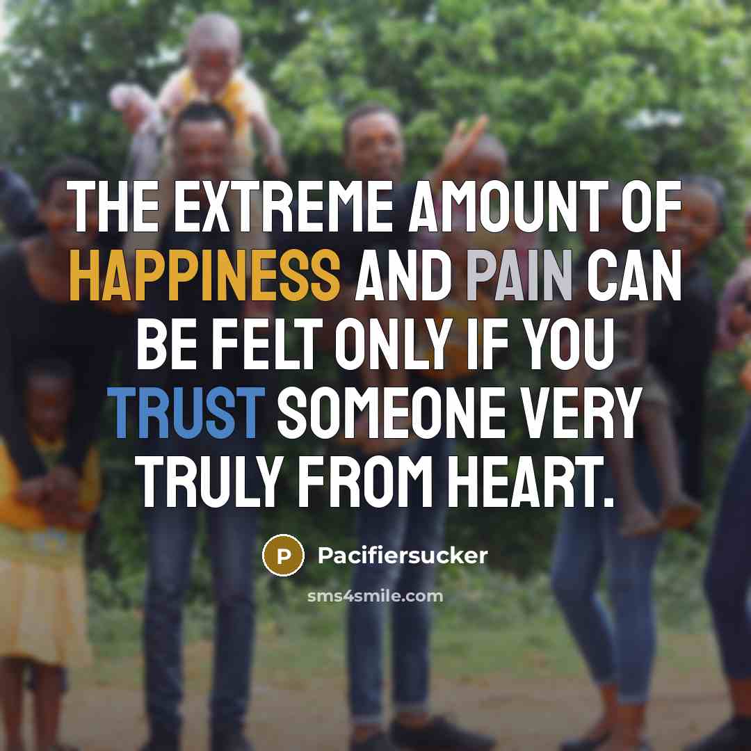 “The Extreme Amount Of Happiness And Pain Can Be Felt…” quote by Pacifiersucker