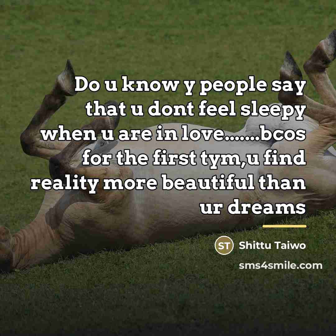 “Do u know y people say that u dont feel…” quote by Shittu Taiwo